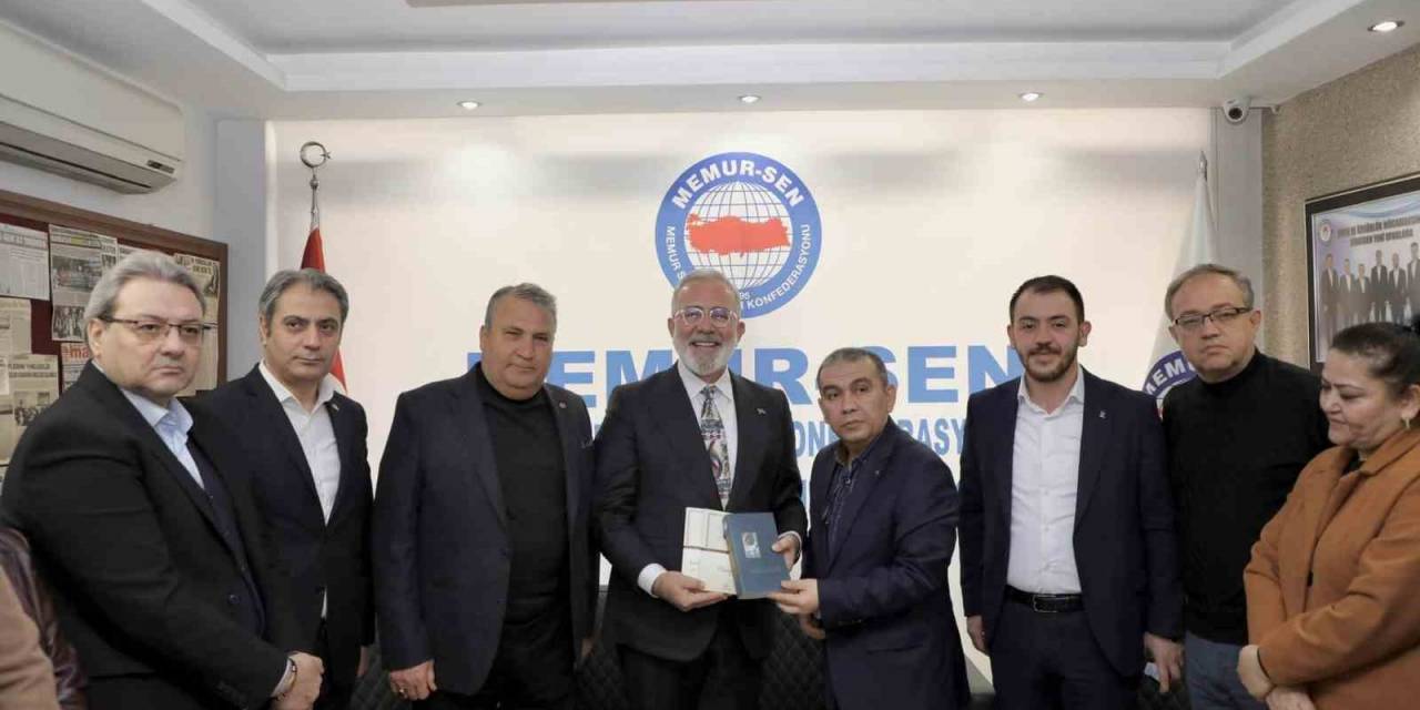 Başkan Çerçi Memur-sen Temsilcileriyle Buluştu