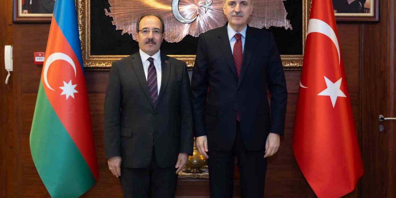 Tbmm Başkanı Kurtulmuş, Türkiye’nin Bakü Büyükelçiliğini Ziyaret Etti