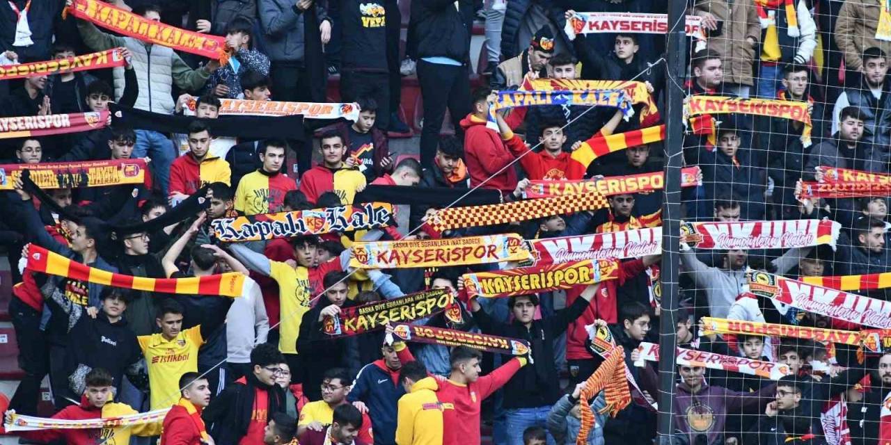 Kayserispor 92 Bin Taraftarın Desteğini Aldı