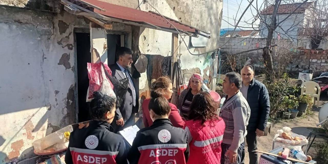 Aile Ve Sosyal Hizmetler İl Müdürlüğü, Kocagür Mahallesi’nde Saha Çalışması Gerçekleştirdi