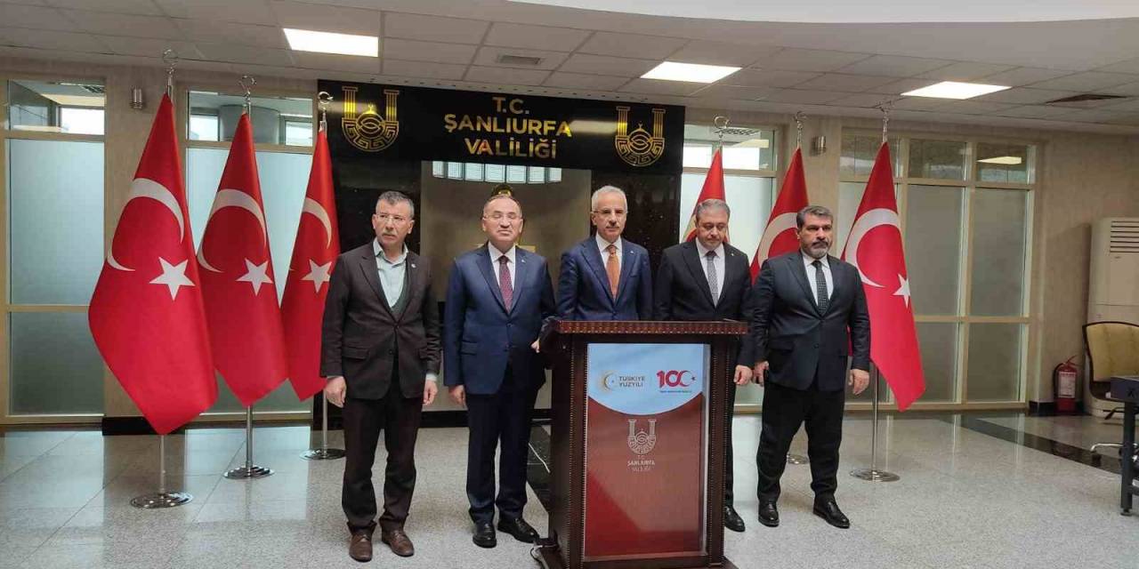 Ulaştırma Bakanı Uraloğlu, Şanlıurfa’da