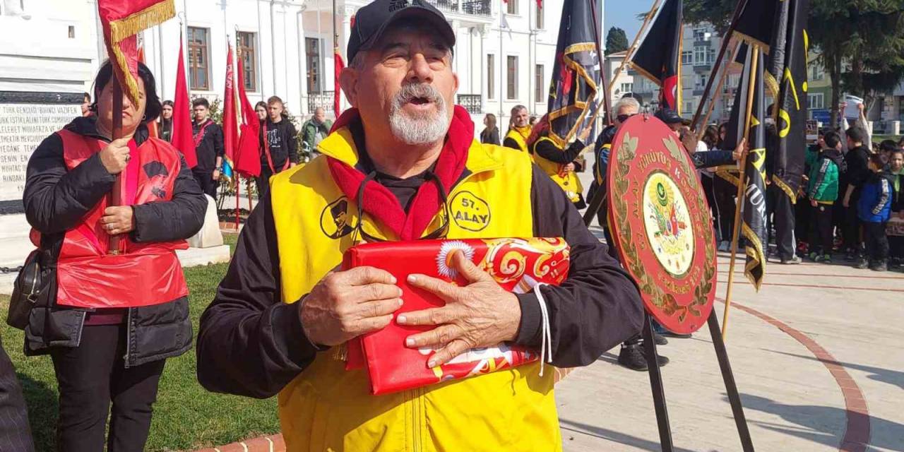 Tekirdağ’da 57. Alay Sancak Teslim Töreni Düzenlendi