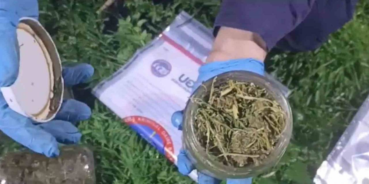 10 Ayrı Kavanoz İçinde Bin 283 Gram Kubar Esrar Ele Geçirildi