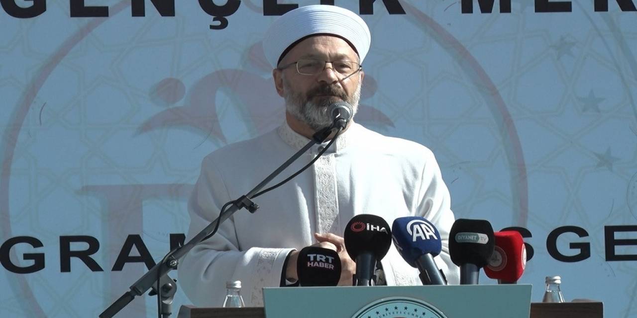 Diyanet İşleri Başkanı Erbaş, Çukurambar Diyanet Gençlik Merkezi Açılışına Katıldı