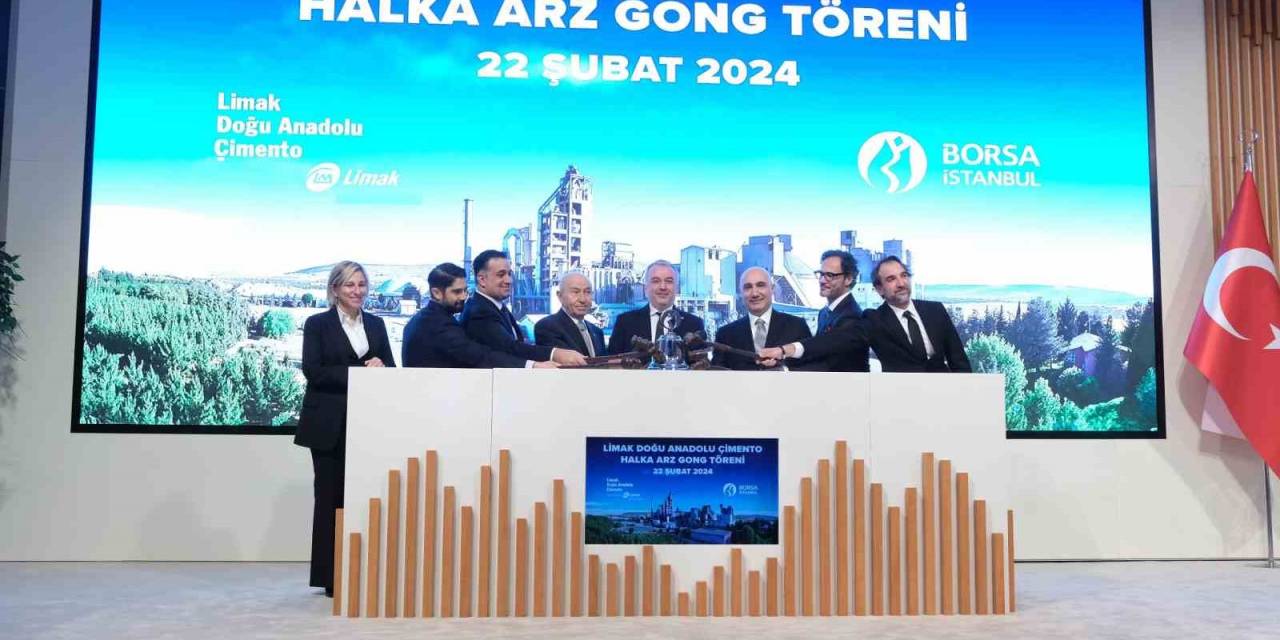 Borsa İstanbul’da Gong Limak Doğu Anadolu Çimento İçin Çaldı