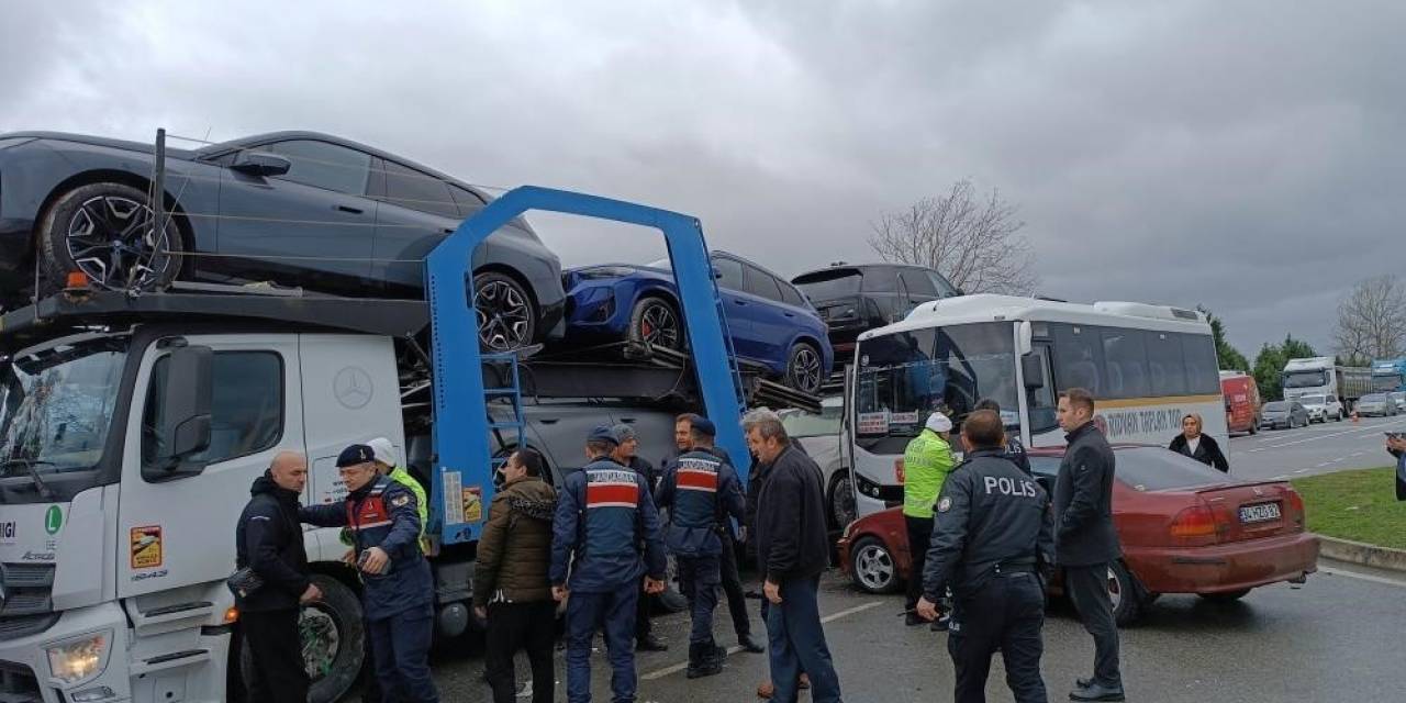 Samsun’da Jandarma Bölgesinde Ocak Ayı Kaza Bilançosu: 51 Yaralı