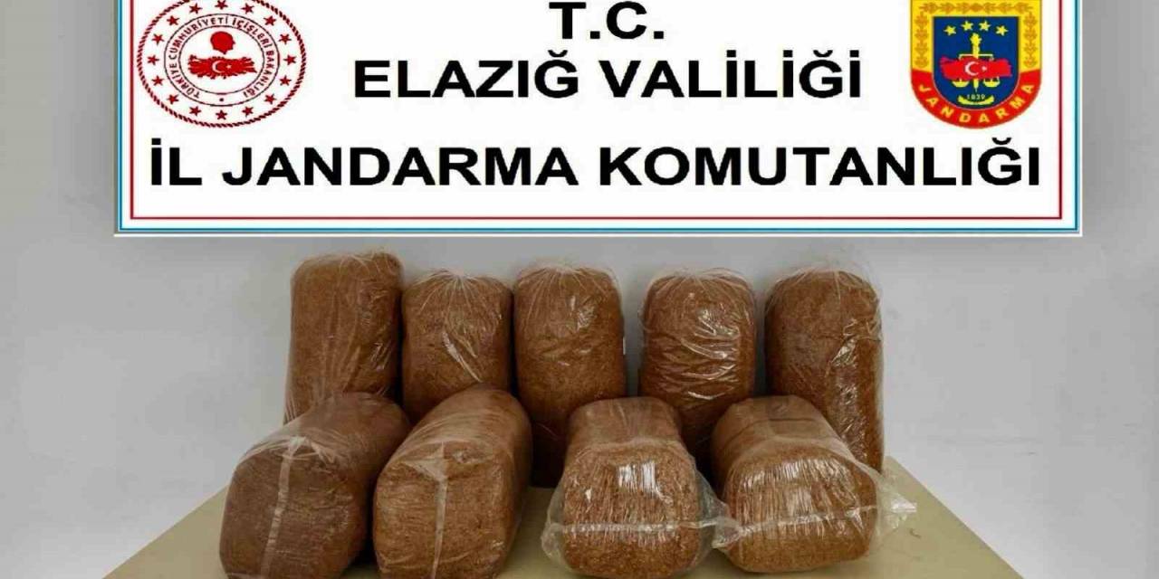 Elazığ’da 45 Kilo Kaçak Tütün Ele Geçirildi