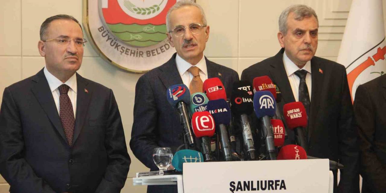 Bakan Uraloğlu Şanlıurfa’ya Müjdeleri Sıraladı