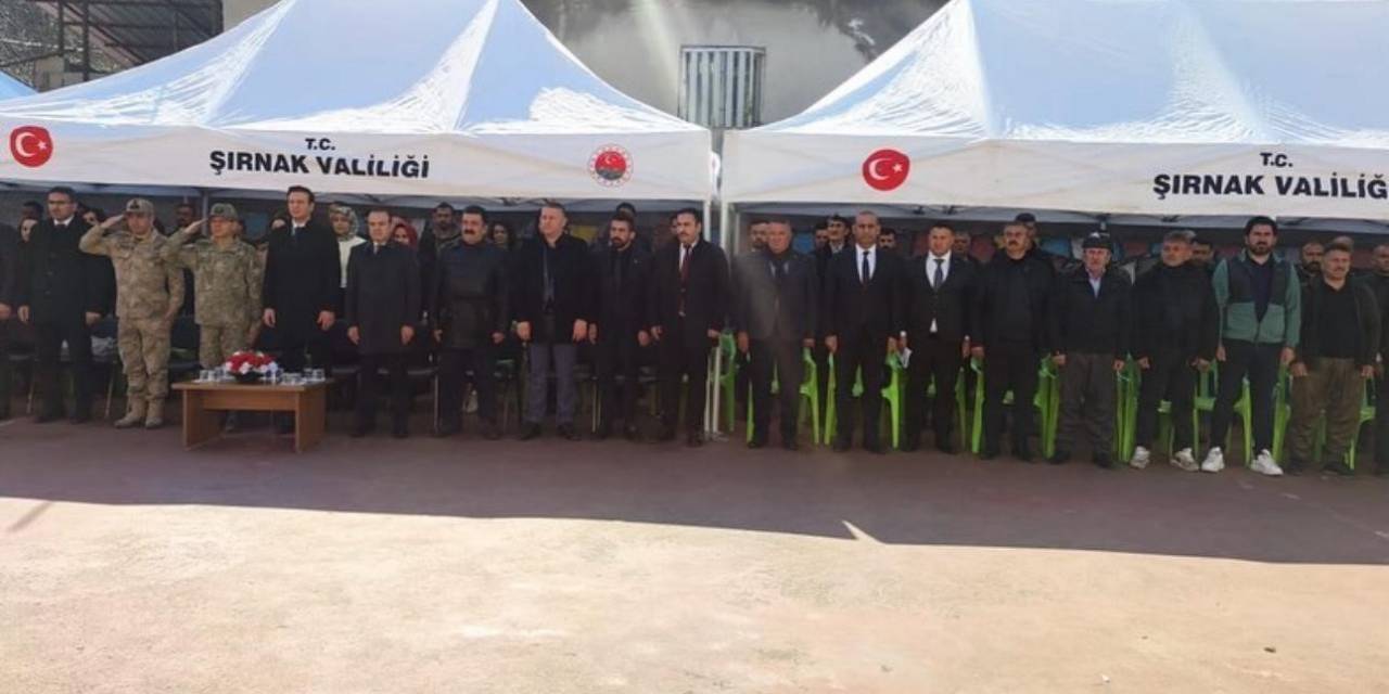 Uludere’de 37 Yıl Önce Şehit Edilen 14 Vatandaş Anıldı