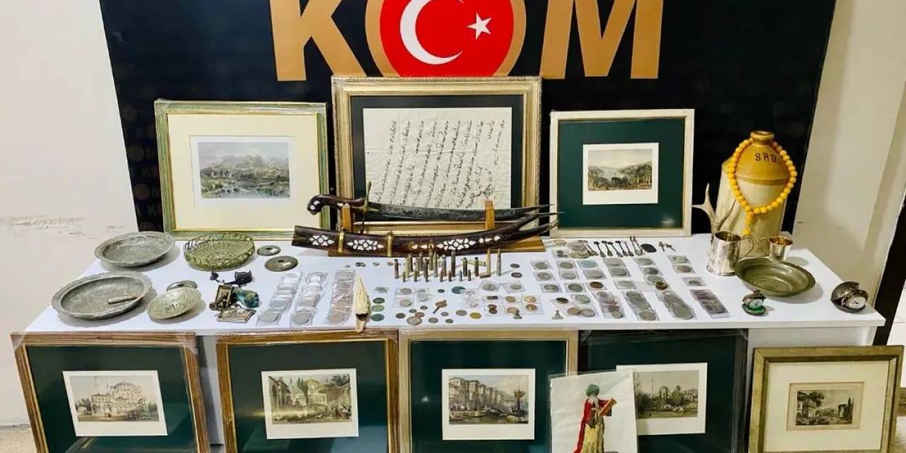 Kırklareli Merkezli 11 İlde Tarih Eser Kaçakçılığı Operasyonu: 20 Gözaltı