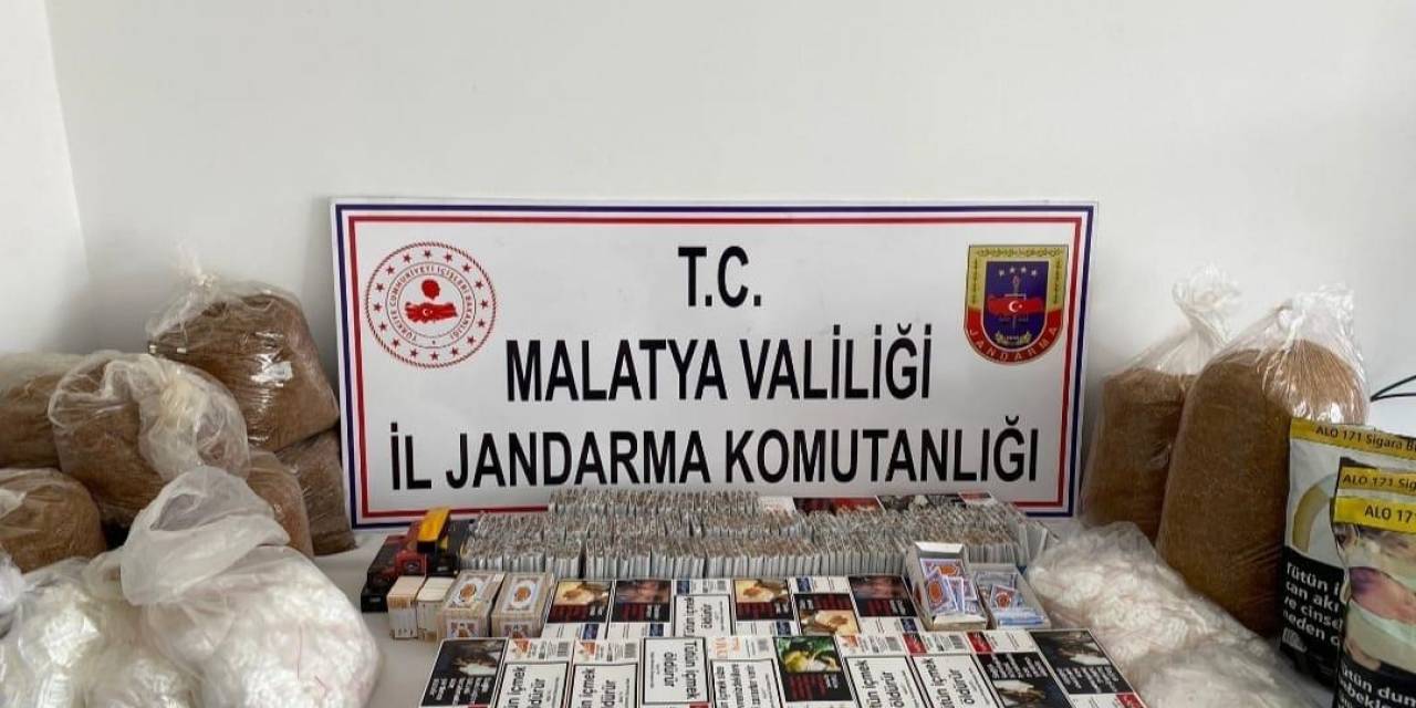 Malatya’da Jandarmadan Kaçak Tütün Operasyonu