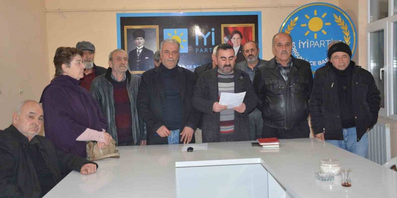 İyi Parti Sorgun İlçe Teşkilatı’nda İstifalar Sürüyor