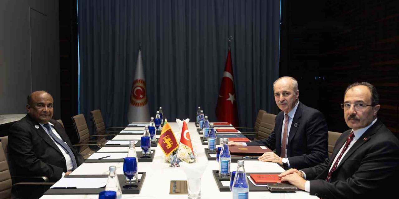 Tbmm Başkanı Kurtulmuş, Bahreynli Ve Sri Lankalı Mevkidaşları İle Görüştü