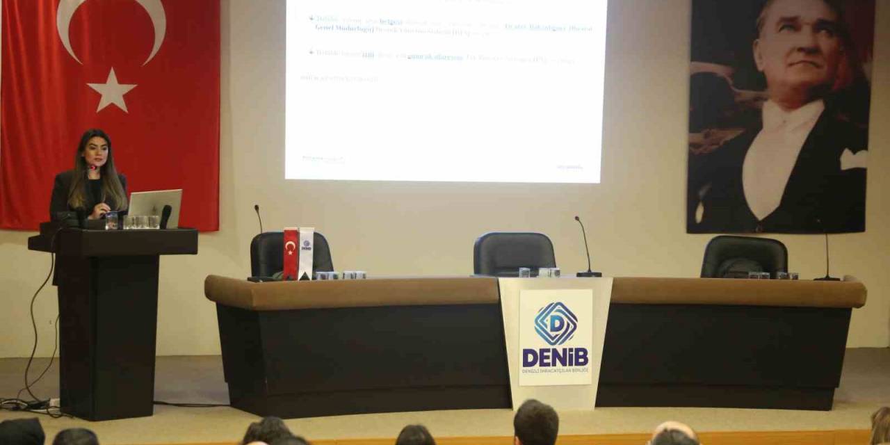 Denib Akademi’den ‘İzin Belgesi Ve Gümrük İşlemleri’ Eğitimi