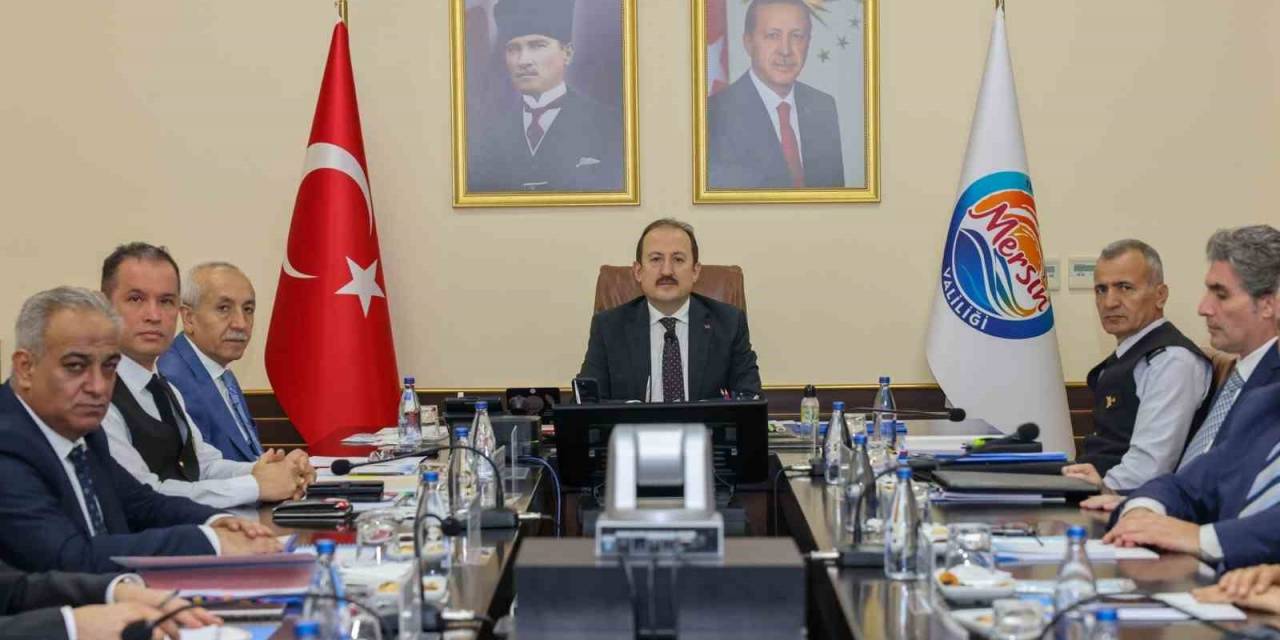 Mersin’de Seçim Güvenlik Toplantısı Gerçekleştirildi