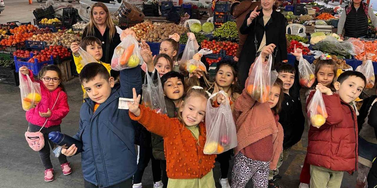 Bozdoğanlı Minikler Matematiği Pazarda Alış-veriş Yaparak Öğrendi
