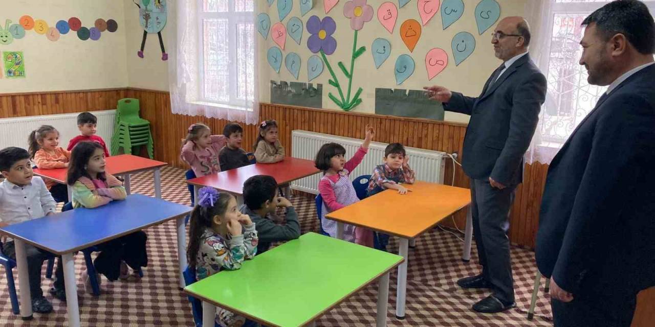 Müftü İmamoğlu, Sultandağı’nda Öğrencilerle Derse Katıldı