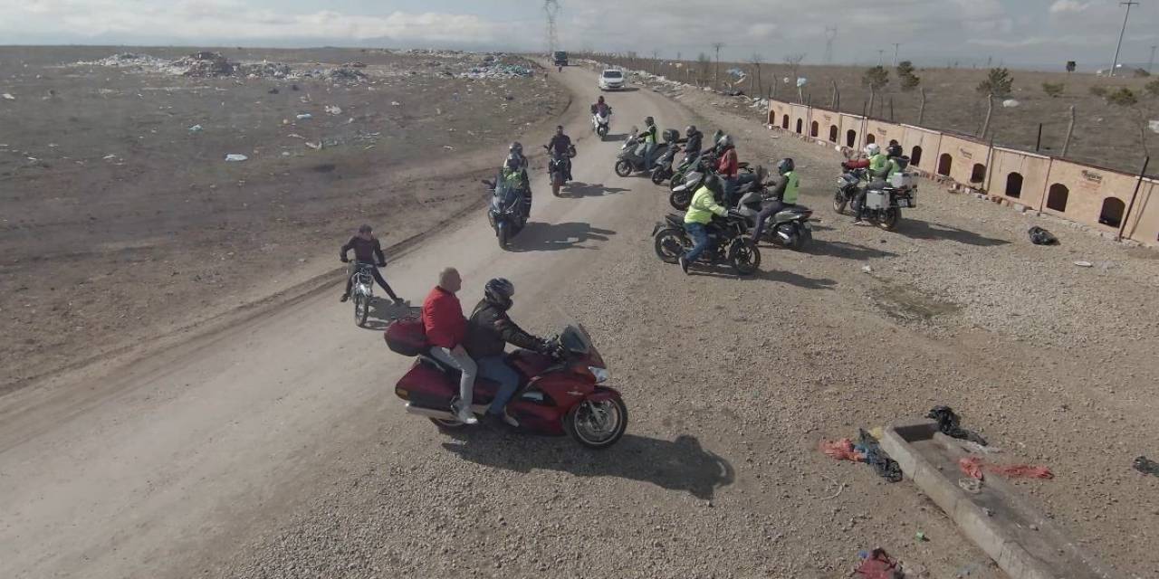 Motosiklet Sevdalıları Bu Kez Sokak Hayvanları İçin Yollara Düştü