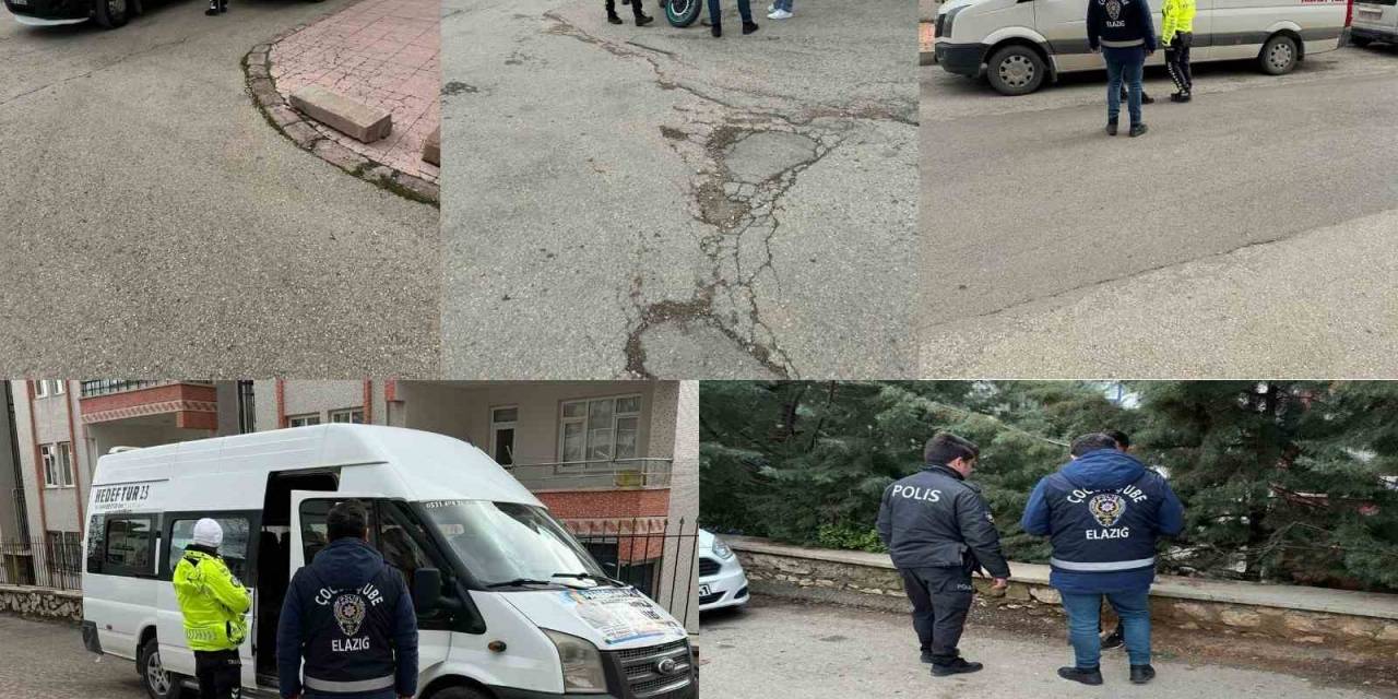 Elazığ’da Okul Önü Denetimleri Sürüyor
