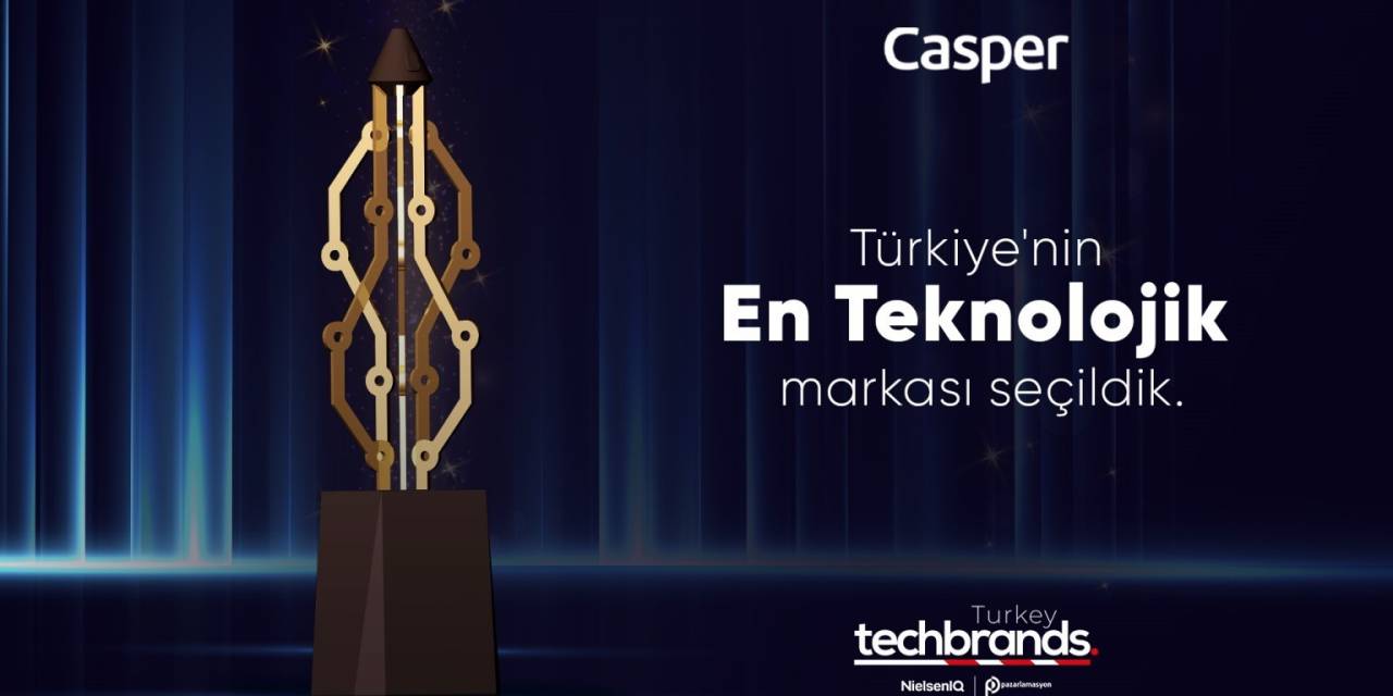 Casper ‘En Teknolojik Bilgisayar Markası’ Ödülünü Aldı