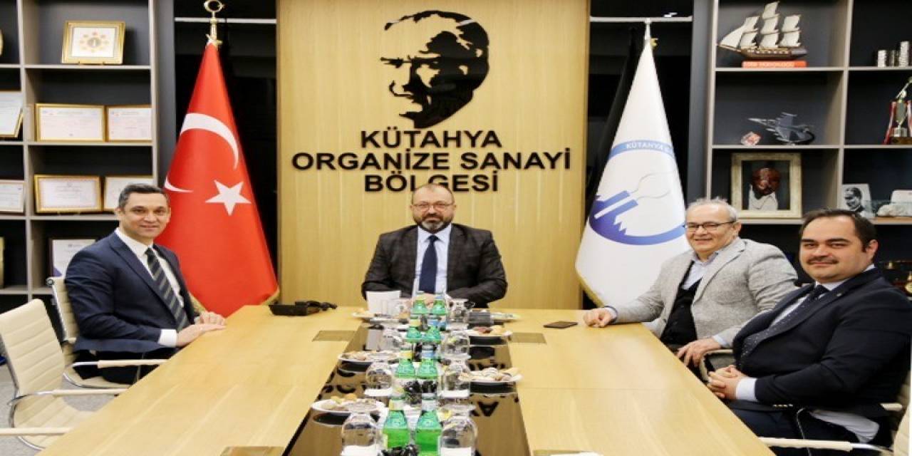 Müdür Yeniay, Kütahya Osb Yönetim Kurulu’nu Ziyaret Etti