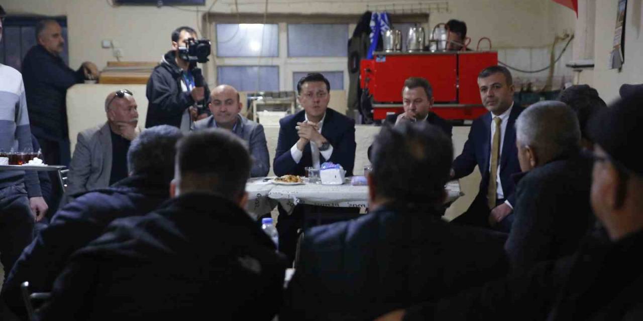 Hatipoğlu Mahmudiye’nin Mahallelerini Ziyaret Etti