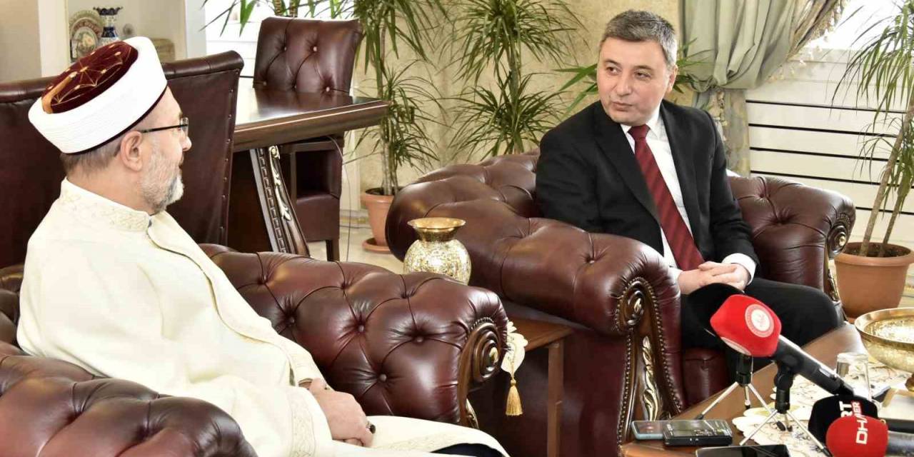 Diyanet İşleri Başkanı Erbaş Gümüşhane’de