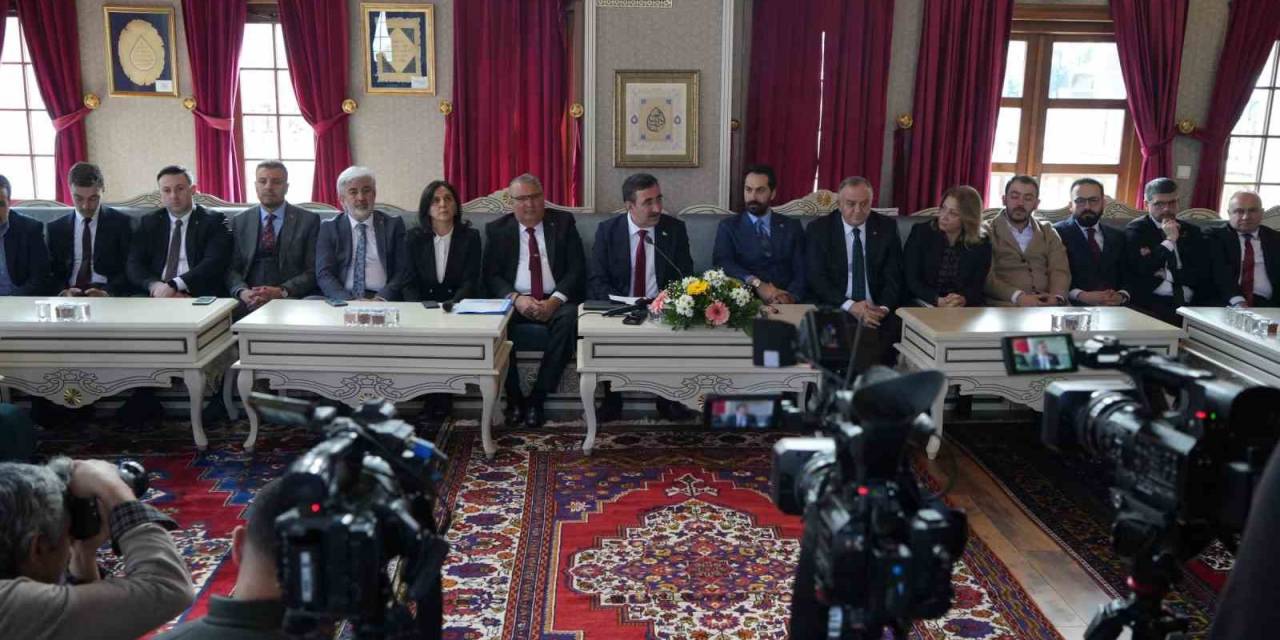 Cumhurbaşkanı Yardımcısı Yılmaz: "O Sözleri Söyleyenleri Mahcup Ettiler"