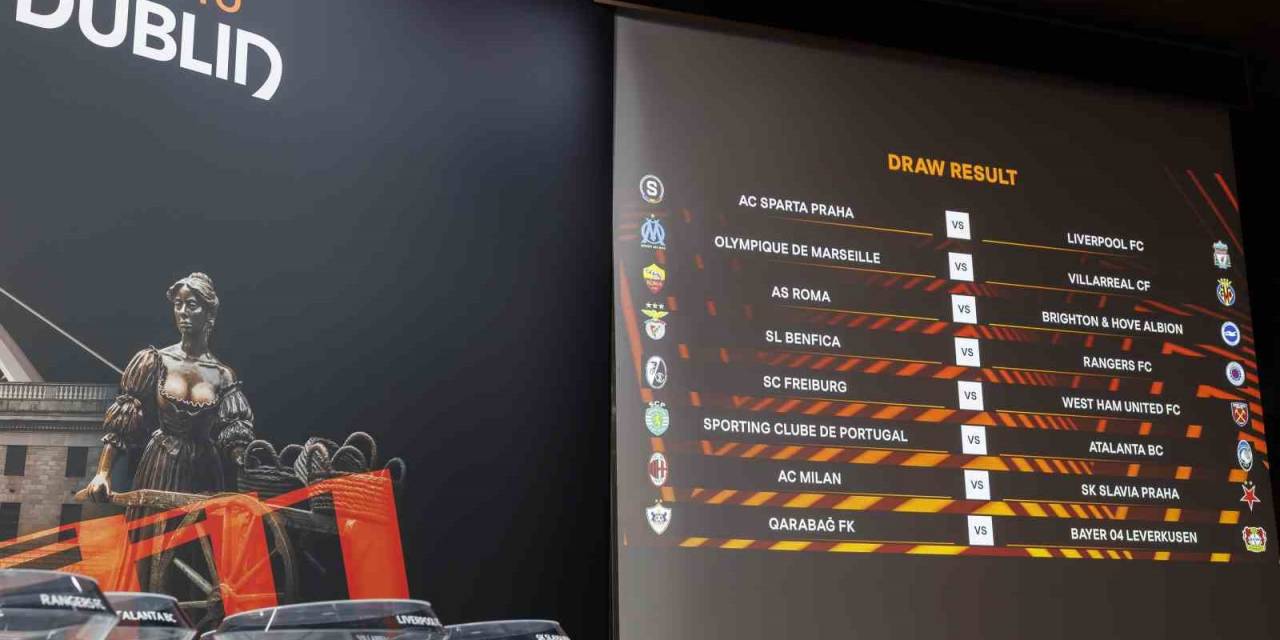 Uefa Avrupa Ligi’nde Son 16 Turu Eşleşmeleri Belli Oldu