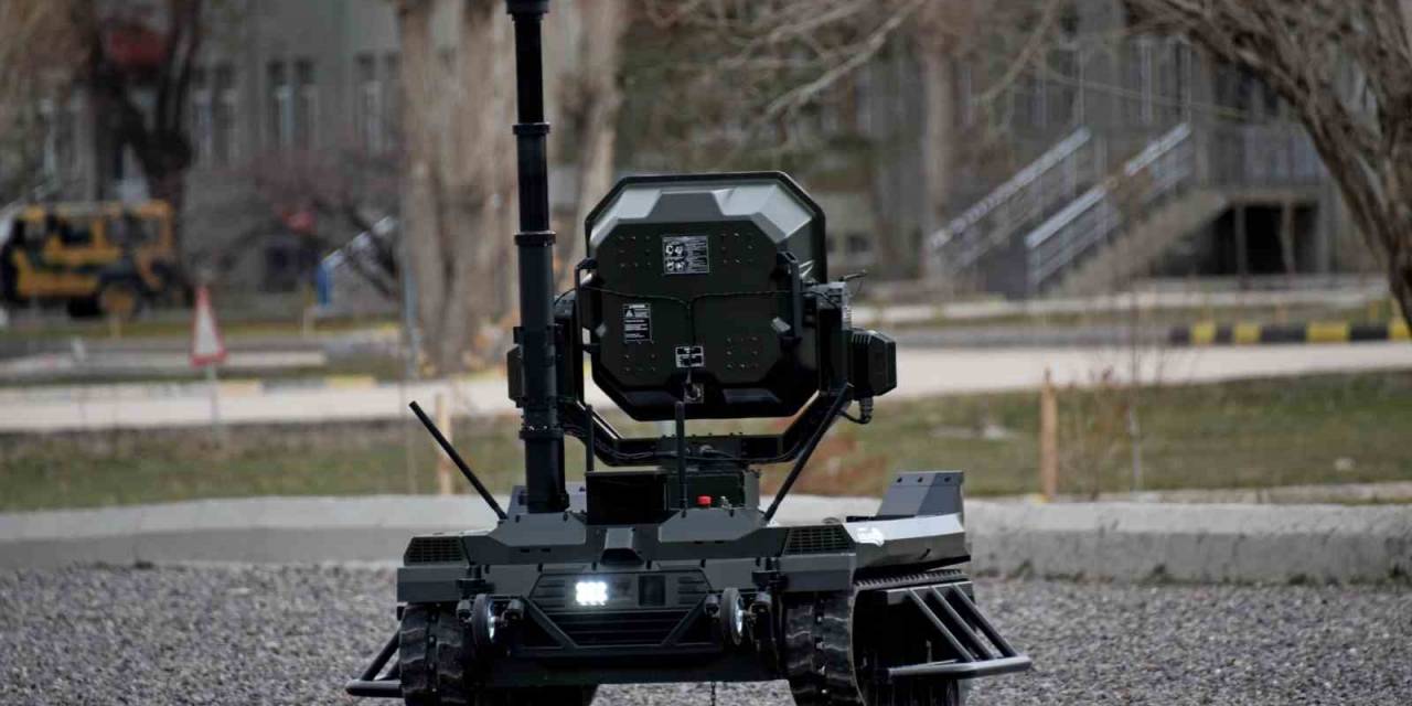 Ağrı’da, Aselsan’ın Geliştirdiği İnsansız Kara Aracı “Aslan” Tanıtıldı