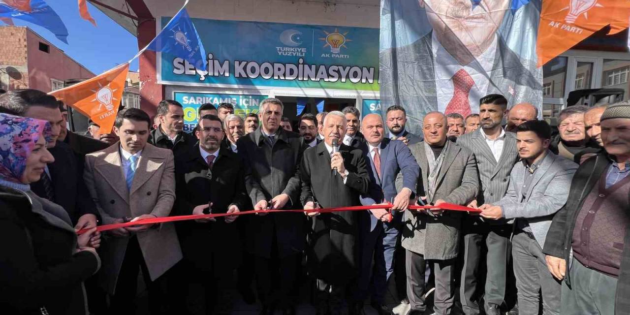 Ak Parti Sarıkamış Seçim Koordinasyon Merkezi Açıldı
