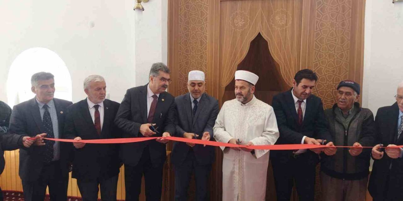 Hüyük’te Sırçalı Camisi Dualarla İbadete Açıldı