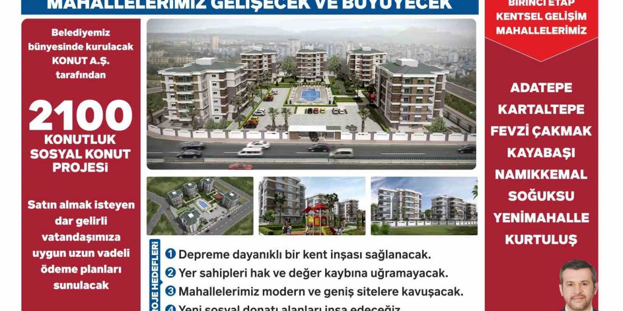 Ak Parti’den 2100 Konutluk Kentsel Dönüşüm Hamlesi