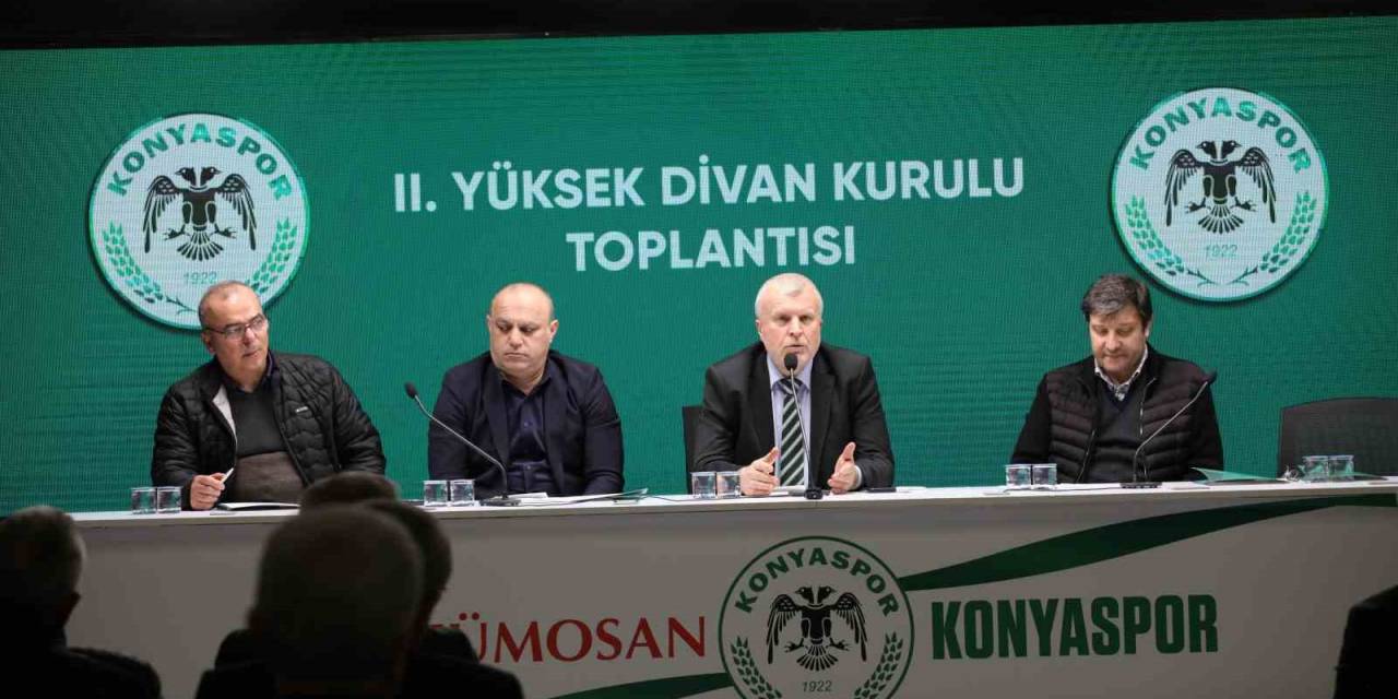 Konyaspor’da 2. Yüksek Divan Kurulu Toplantısı Yapıldı