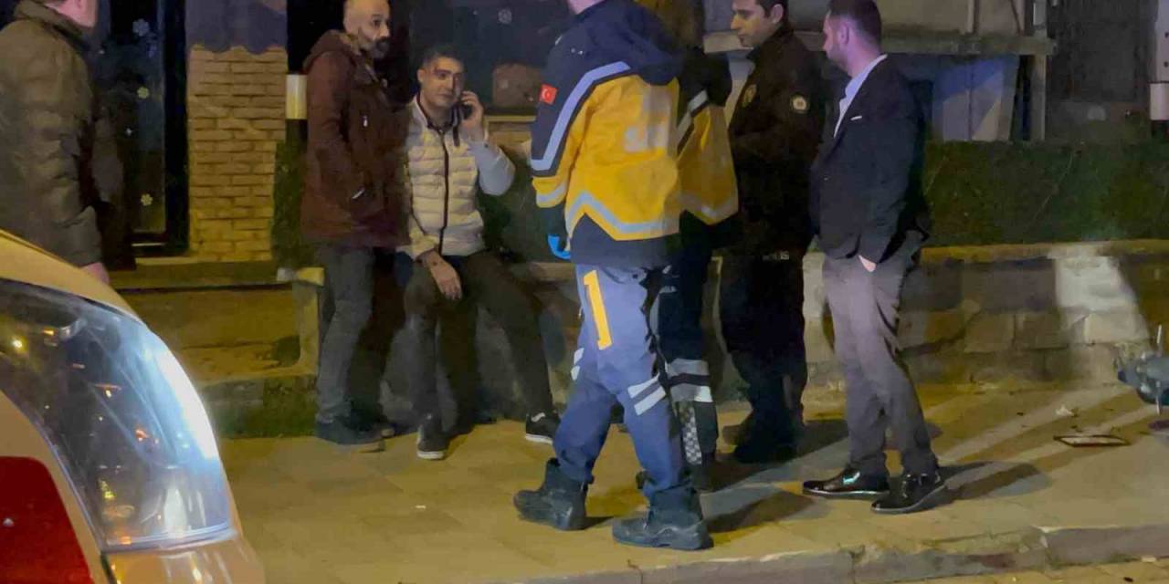 2 Gencin Yaralandığı Kaza Aksiyon Kamerasında