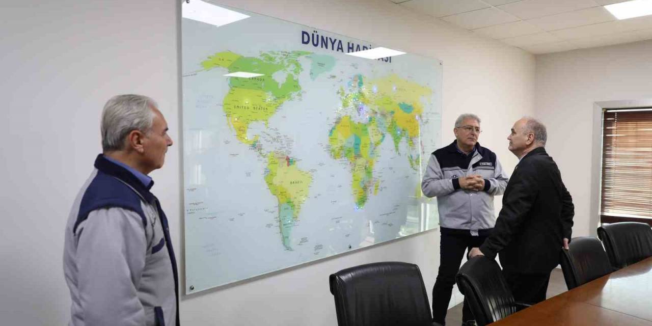 Başkan Faruk Özlü, Dünya Çapında Lider Firmayı Gezdi