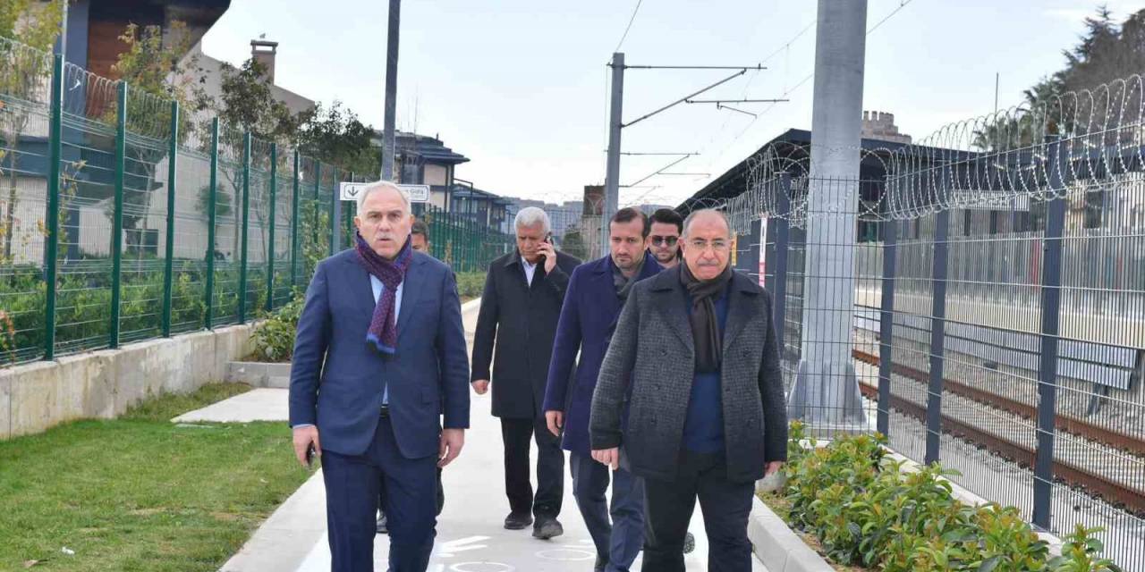 Fatih Belediye Başkanı Turan, Sirkeci - Kazlıçeşme Raylı Sistem Hattı Çalışmalarını Yakından İnceledi