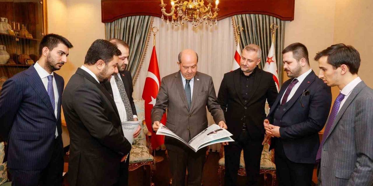 Kktc Cumhurbaşkanı Tatar, Kırgızistan Fahri Konsolosu Kurt’u Kabul Etti