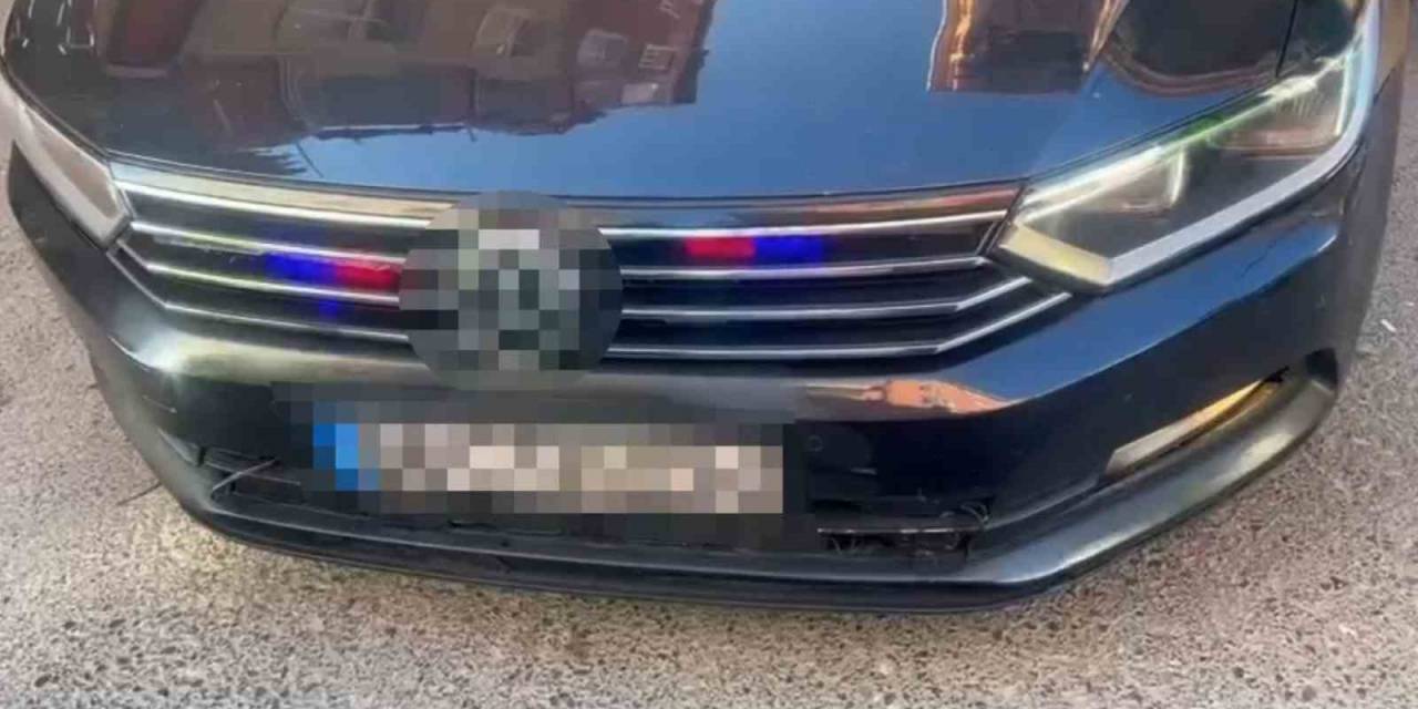 Pendik’te Usulsüz Çakarlı Araç Sahibi Ve Sürücüsüne Ceza