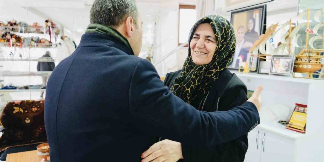 Cumhur İttifakı Adayı Senger, Esnaf Ziyaretlerini Sürdürüyor