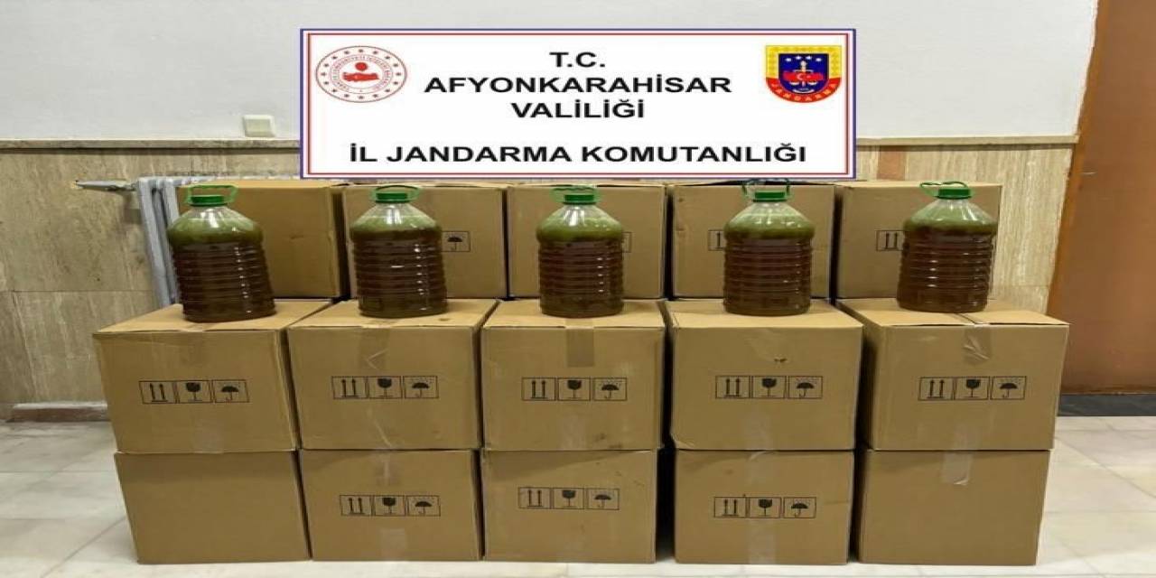 650 Litre Sahte Zeytinyağı Ele Geçirildi