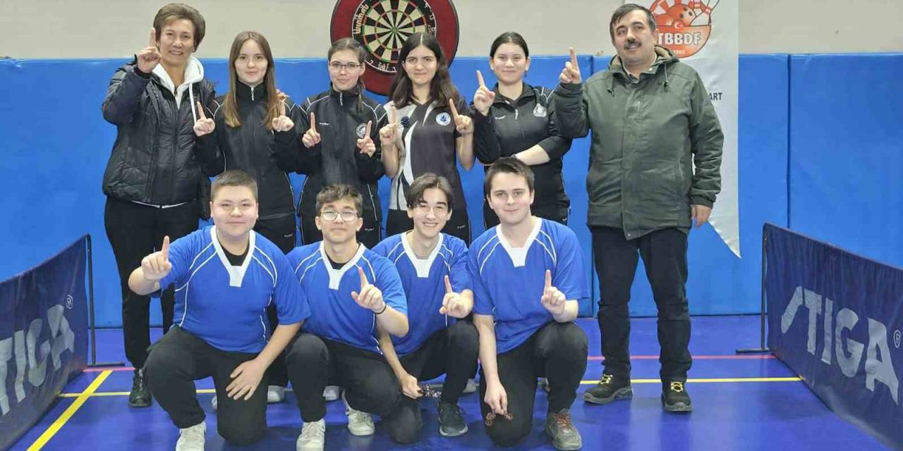 Gazi Mustafa Kemal Anadolu Lisesi Öğrencilerinden Çifte Şampiyonluk