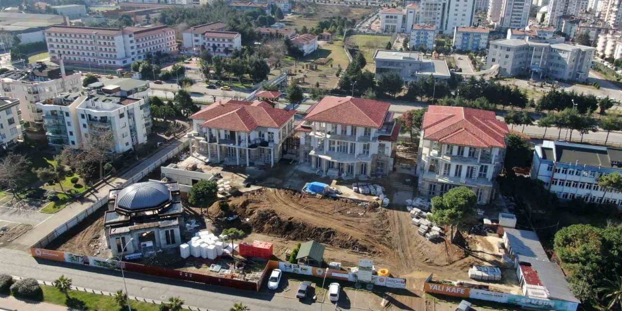 Yalı Kafe İnşaatı Yüzde 85 Tamamlandı