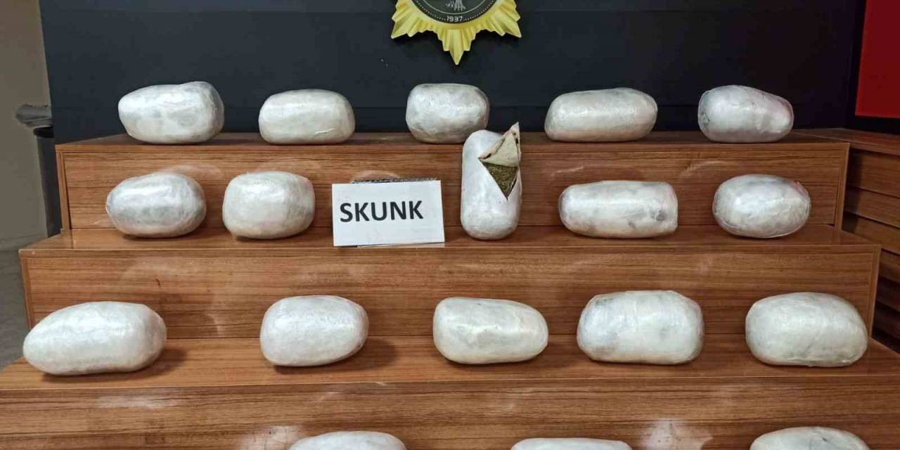 Şanlıurfa’da 20 Kilogram Uyuşturucu Ele Geçirildi