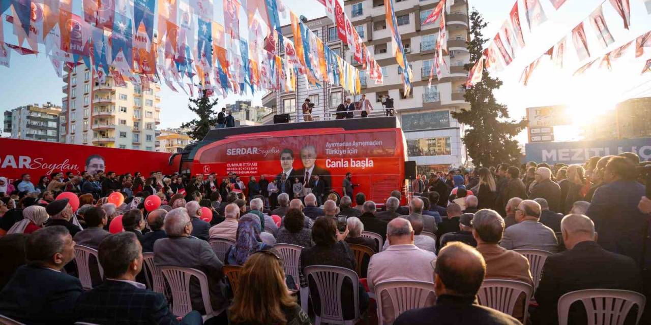 Soydan: "Büyük Bir İrade Ve Güçle, Projelerimizle Geliyoruz"