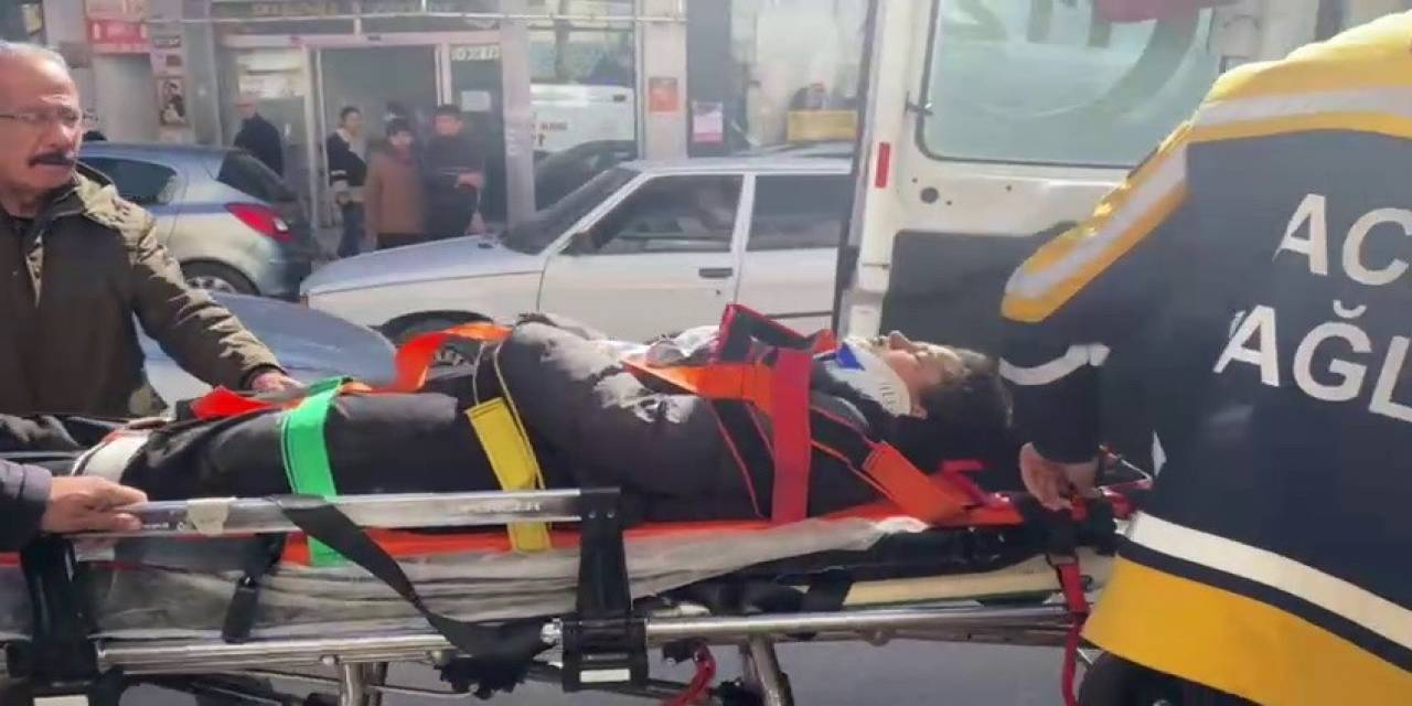 Kamyonetin Çarptığı Yaya Yaralandı