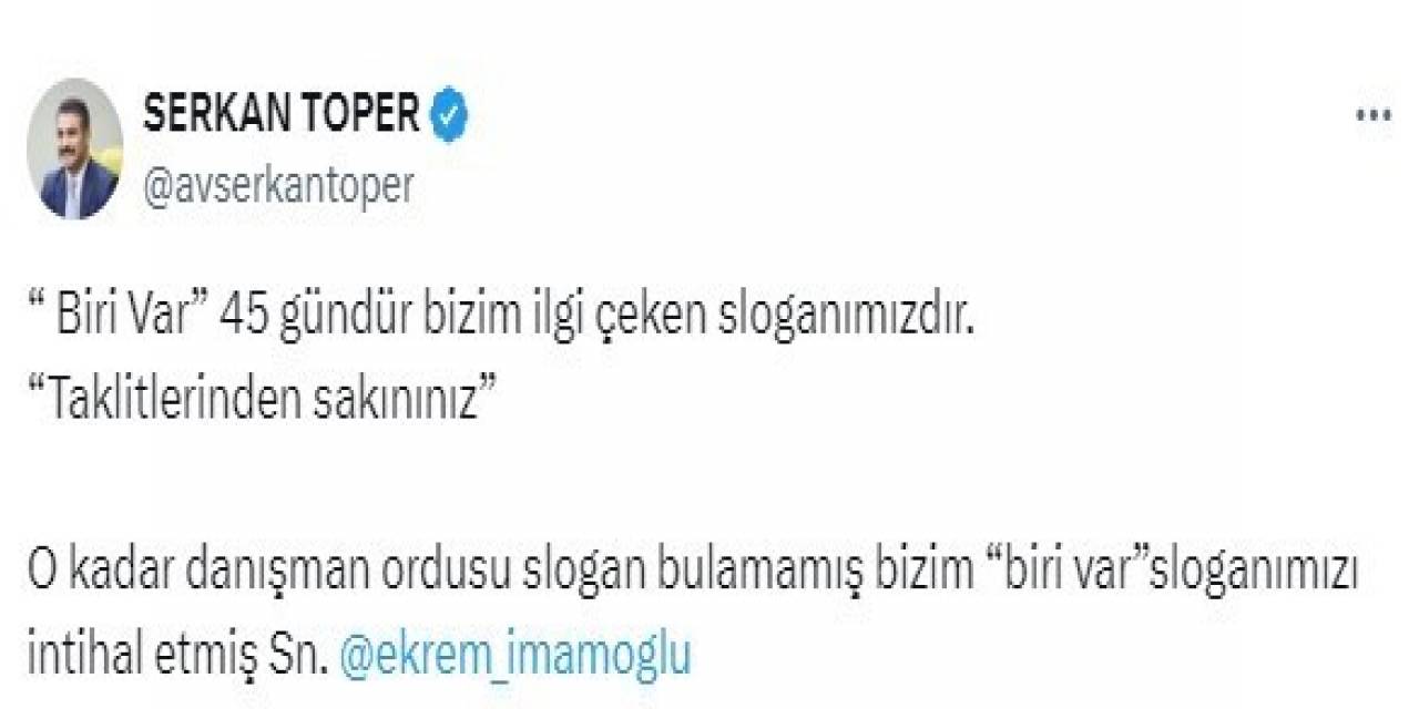 İmamoğlu’nun Seçim Şarkısındaki Slogan Çalıntı Çıktı