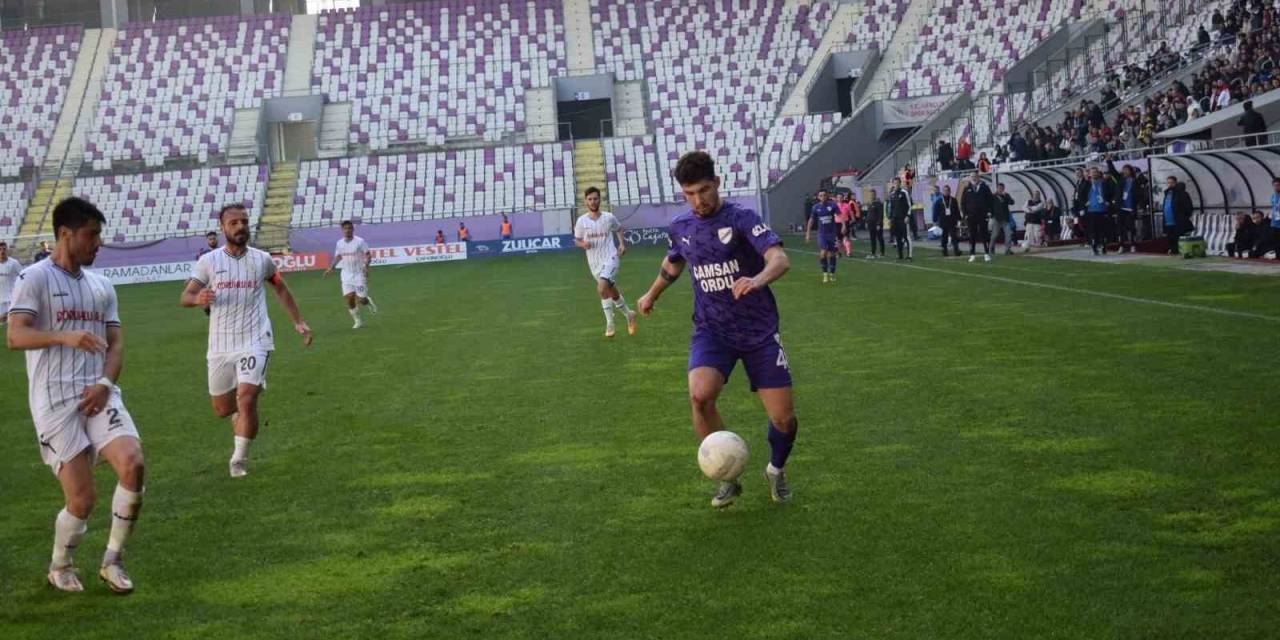 Tff 3. Lig: Orduspor 1967: 1 - Bergama Belediyespor: 0