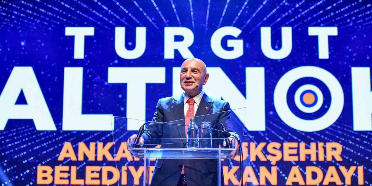 Cumhur İttifakı’nın Abb Başkan Adayı Altınok Proje Tanıtım Toplantısında Konuştu