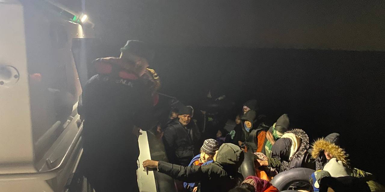 Aydın’da 52 Düzensiz Göçmen Kurtarıldı
